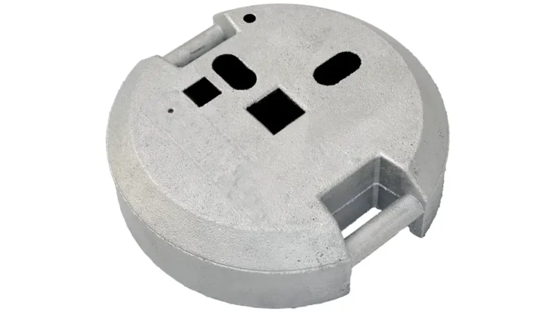 Construction fence bases and special base plates slide 02