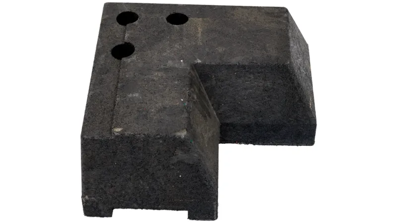 Construction fence bases and special base plates slide 08