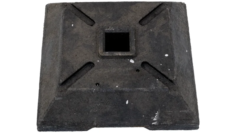 Fußplatten, Bakenfüße und Kofferplatten