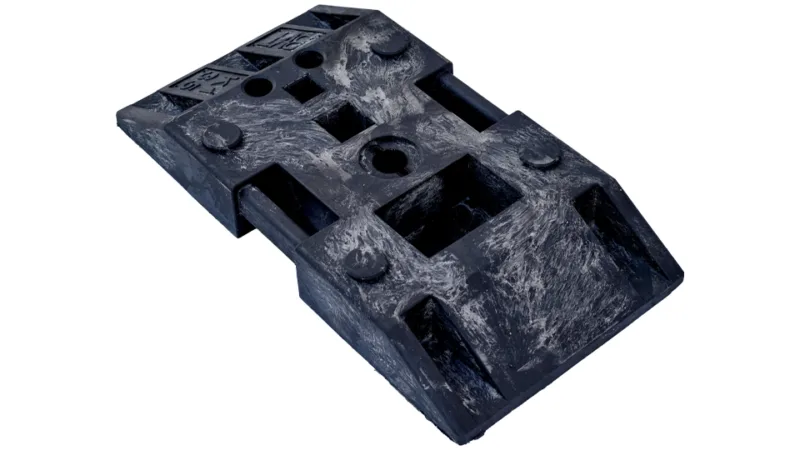 Fußplatten, Bakenfüße und Kofferplatten
